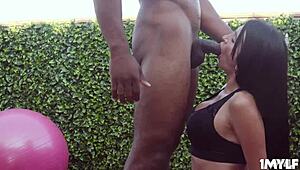 Jesus, Are You Seeing How That Black Cock Works On Milf Linda's Pussy?