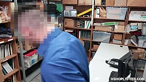 10 Out Of 10 Shoplyfter Muslim Ella Knox With Her Massive Tits And Hairy Pussy Is Damn Hot