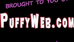 Wow, Brunette Teen Teases Her Pussy Mound in Ripped Clothes!