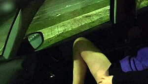 Something steamy happens with my wife in a public car park.