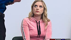 BBW Teen Shop Employee Caught Stealing on Hidden Cam!