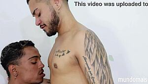 interracial gay guys get horny over hot neighbor