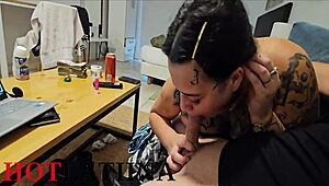 this chica argentina is having sex with her vecino 😏