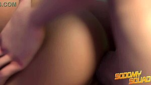 In sodomysquad, the big-dicked twink shoves his monster cock into the juicy hunk