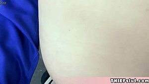 Beautiful Irish Teen Shoplifter Gets Punished