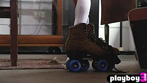 Cute canadian teen hailey afton posing