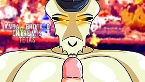 hey tabi gets adored by boyfriend in hentai fun 😍