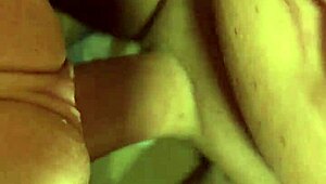 I lick her horny pussy on the dining table in various positions, cum dripping from her cunt