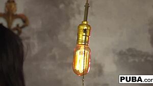 Detailed Solo Bath Session Featuring Jezebelle Bond in the Pool Area