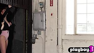 Cute canadian teen hailey afton posing