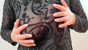 depravedminx reveals large breasts while masturbating outdoors