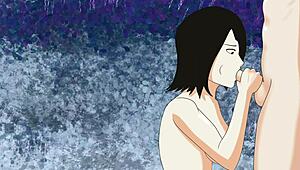 So, Mikasa is giving head and getting nailed in the cave from Attack on Titan