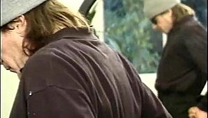 black ass and pink pussy get double penetrated