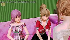 exploring the harem hotel game in episode 62