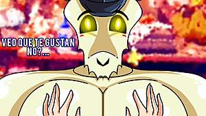 hey tabi gets adored by boyfriend in hentai fun 😍