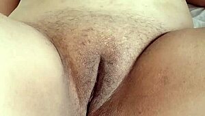 Amateur Lesbian Rips Clothes in Bedroom Moaning