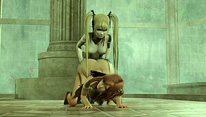 Honoka strastno jebana s strani Marie Futa v anime stilu.