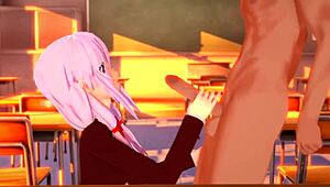 Teen Inori Yuzuriha Gets Creampied In 3D Hentai Guilty Crown