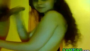 Beautiful Amateur's Webcam Masturbation Ends in Facial Cumshot