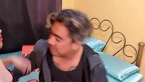 Asian chubby pornstar gives deepthroat in homemade clip. Bent over for raw creampie.