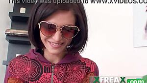 Ukrainian Hitchhiker Lina Arian Sucks Big Black Cock After Car Pickup by Stranger