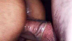 Amateur brunette gets fucked in a hotel room.