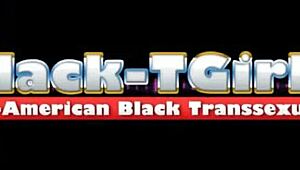 Black Tgirls Baad Girl Ari Strips for Naughty Fun