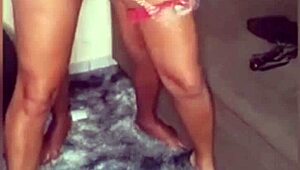 Collared Wife Used by Well-Endowed in Fetish Play