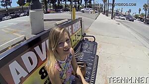 teen keisha grey can't resist rough blowjob and fucking 😈💦