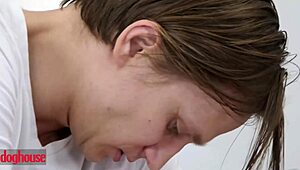 Nathaly Cherie's body worshipped by Masseur Cage, making her moan in pleasure at home