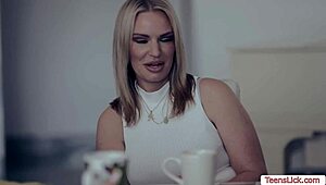 hey, watch these horny milfs rock a steamy threesome