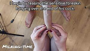 Demonstration of edging technique for 20 minutes from three angles