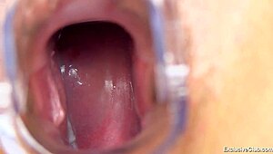 medicalfetish hints at angel diamonds during steamy gyno exam