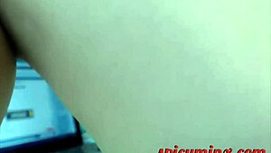 Teen Brunette Reveals Her Perfect Little 18+ Pussy In Close-Up Webcam Show