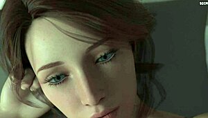 Pervert Enjoys Sensual Sex with Horny Stepmom in 3D Game