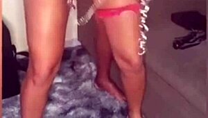 Collared Wife Used by Well-Endowed in Fetish Play