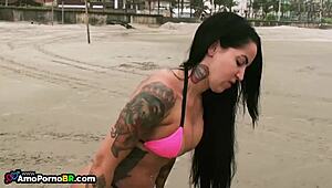 Hot Vd Compilation Featuring Sexy Elisa Gostosa in Action