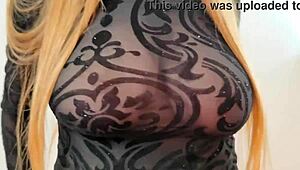 depravedminx reveals large breasts while masturbating outdoors