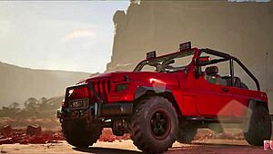 Futa Brunette And Blonde Babes Fuck Hard In Desert