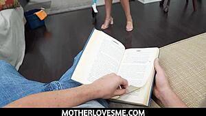 Naughty Latina Vivianne DeSilva Seduces Stepson for Big Cock Action!