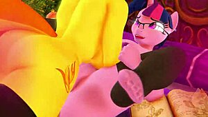 Ponypmv Spectacle Featuring Anime Characters