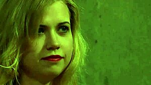 Naughty lesbian mistress uses strapon for pleasure and punishment in rough Czech bondage