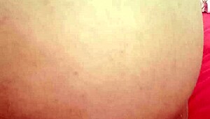 Beautiful Spanish amateur spanks her wet pussy to orgasm in solo pretty tits scene.