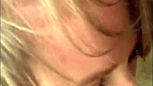 Fat prostitute offers services on the street corner