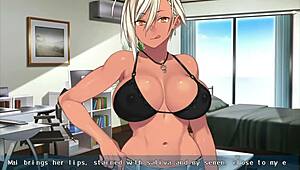 kanobitch becomes slut through teasing game