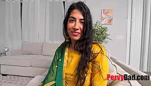 ever since seeing my desi step daughter, i craved her taboo ass