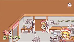 Futanari Game Ep 1 Serves Special Shemale Sauce at Restaurant