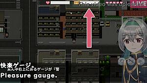 Flash Outdoor Exposure In Anime Game With Subtitles