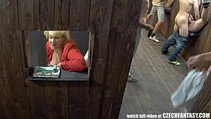 prague house features intense fucking with chained european and asian friends