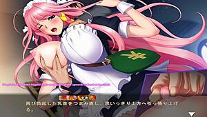 maid-san to boin game momo scene 2 with big tits